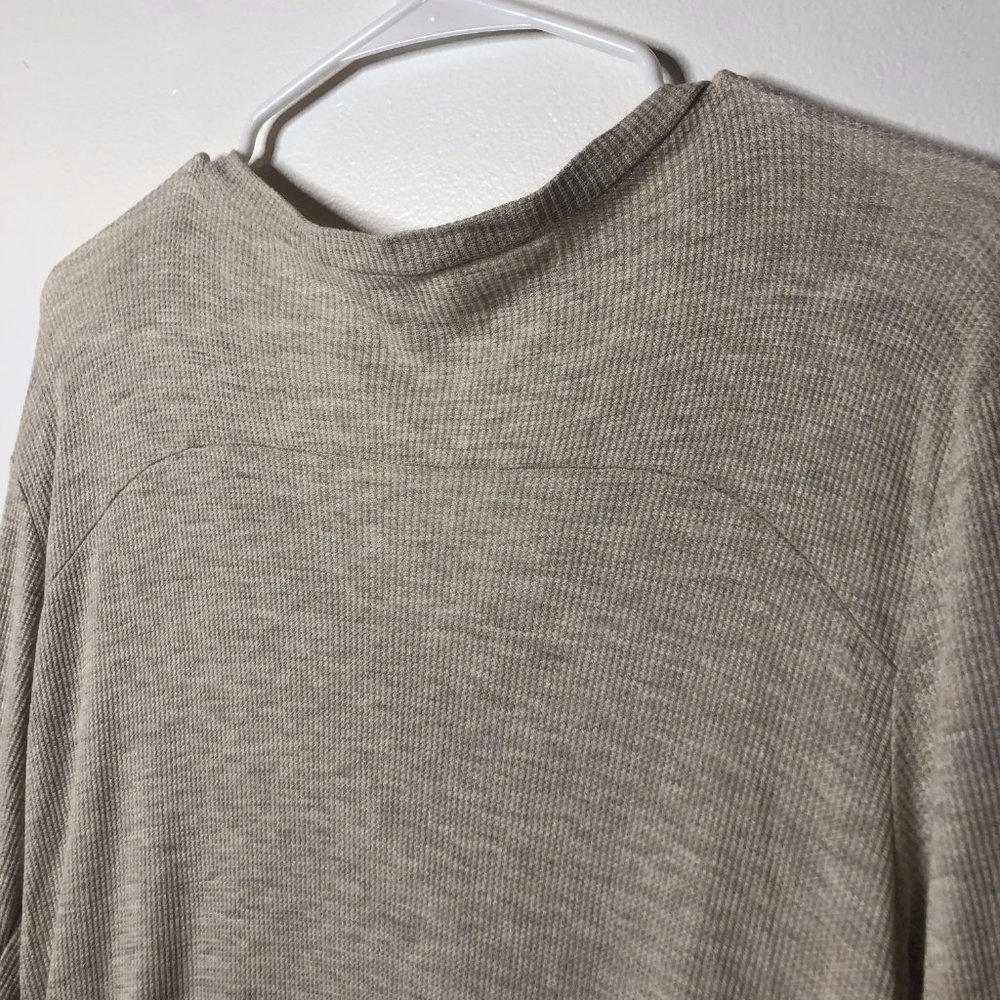 MTS Womens Gray Long Thermal Knit Cardigan Dress S - Picture 5 of 5